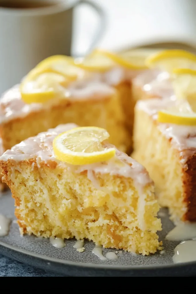 Keto Lemon Drizzle Cake – Zesty, Moist, and Low-Carb Without the Grit