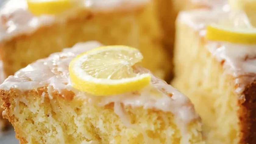 Keto Lemon Drizzle Cake – Zesty, Moist, and Low-Carb Without the Grit