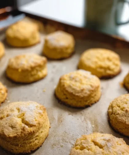 Pumpkin Scones – Low Sugar, Fluffy, and Fall-Ready
