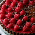 Raspberry Truffle Tart – Sugar-Free, Keto-Friendly, and Stunning Enough for a Dinner Party