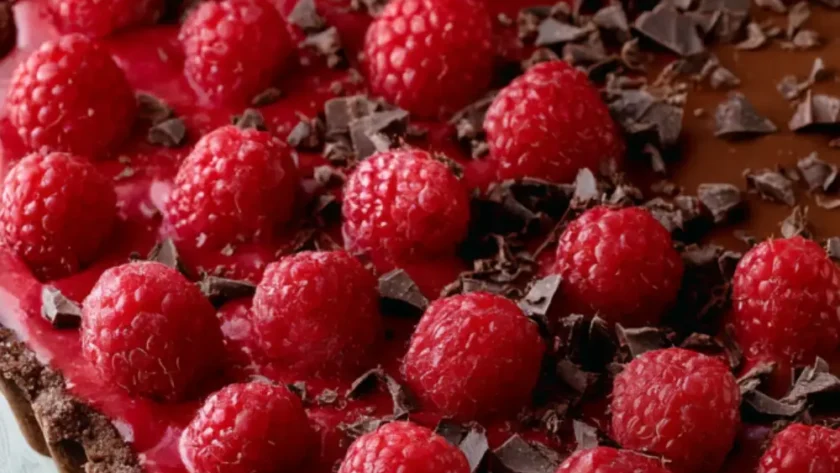 Raspberry Truffle Tart – Sugar-Free, Keto-Friendly, and Stunning Enough for a Dinner Party