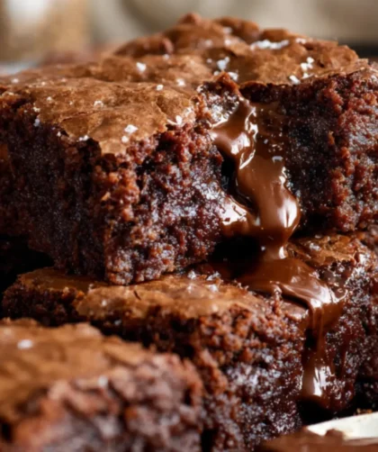 Sugar-Free Fudge Brownies – Dense, Chocolatey, and Diabetic-Friendly (Low-Carb Version)