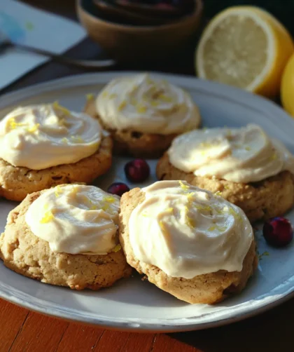 Sugar-Free Lemon Ricotta Cookies – Soft, Citrusy, and Low-Carb with a Frosty Top