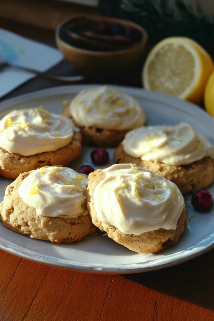 Sugar-Free Lemon Ricotta Cookies – Soft, Citrusy, and Low-Carb with a Frosty Top