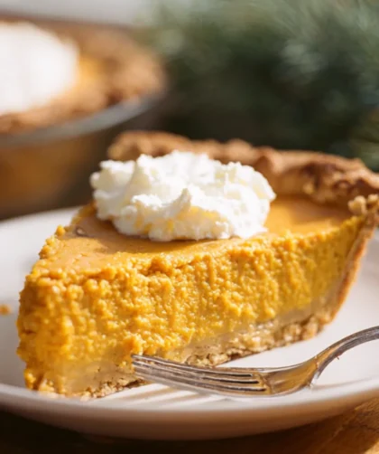 Sugar-Free Sweet Potato Pie – Cozy, Creamy, and Low(er) Carb Holiday Comfort