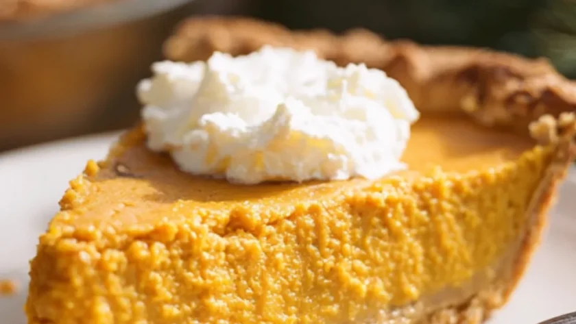 Sugar-Free Sweet Potato Pie – Cozy, Creamy, and Low(er) Carb Holiday Comfort