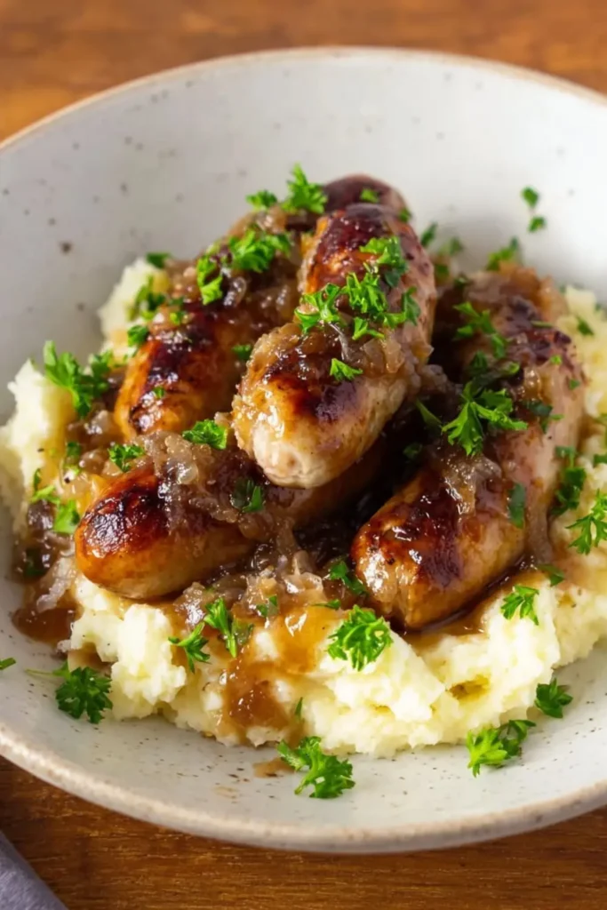 Gordon Ramsay Sausage Onion Gravy Recipe – Keto Style