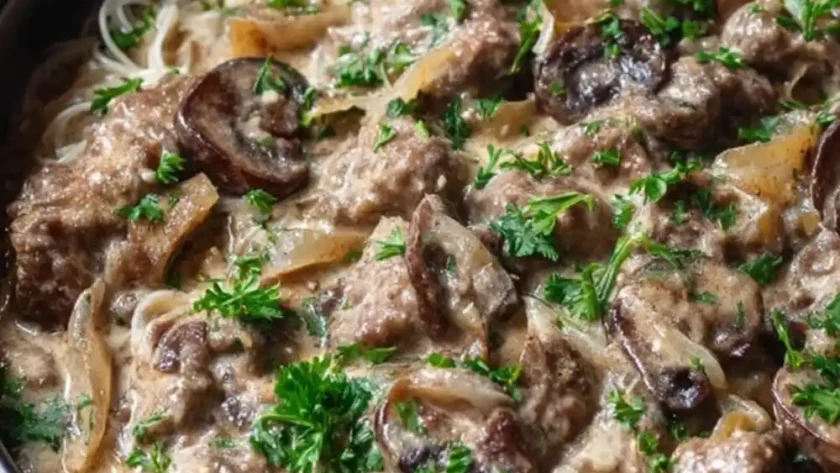Gordon Ramsay's Beef Stroganoff – Keto Edition