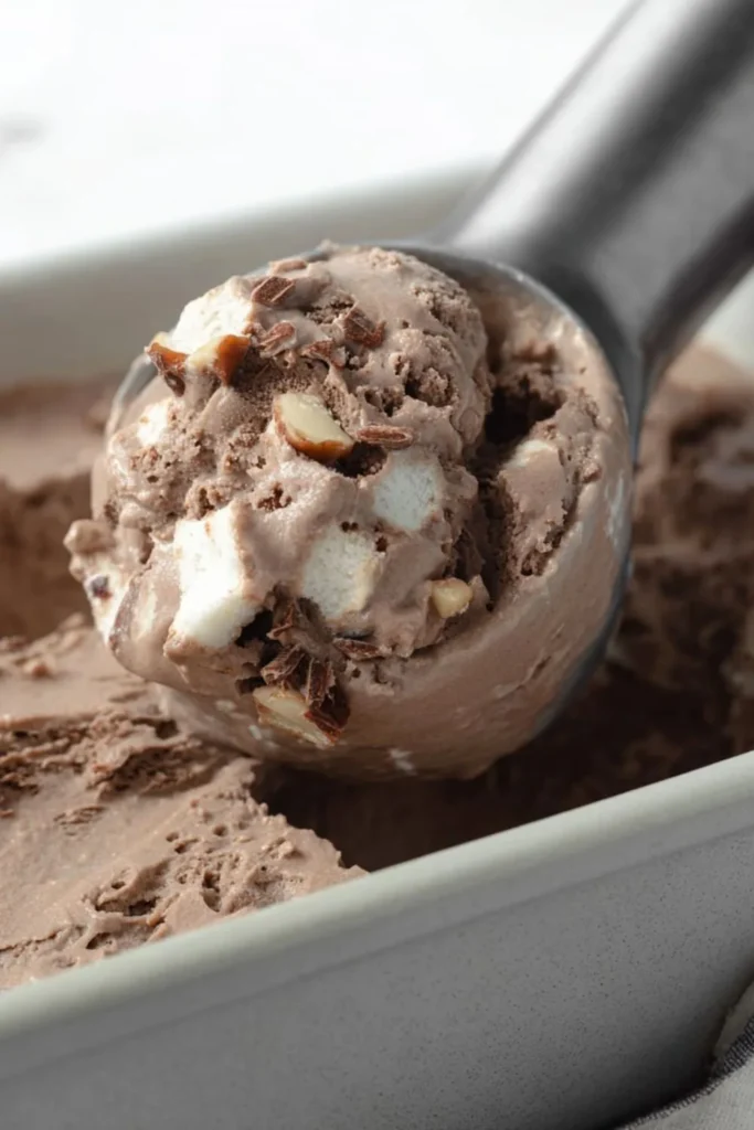 Sugar Free Rocky Road Ice Cream Recipe