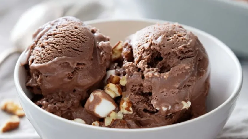 Sugar Free Rocky Road Ice Cream Recipe