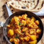 Jamie Oliver Potato & Cauliflower Curry with Parathas