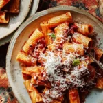 Jamie Oliver Rigatoni with Roasted Tomatoes & Ricotta Salata