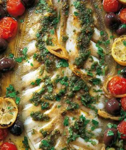 Jamie Oliver The Nicest Tray-Baked Lemon Sole