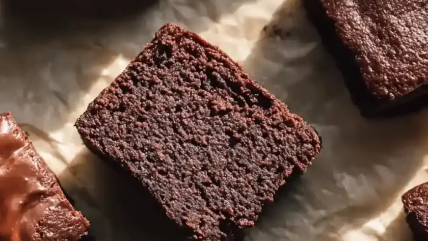 4 Ingredient No-Bake Brownie Cakes