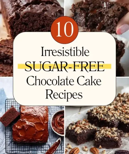 10 Irresistible Sugar-Free Chocolate Cake Recipes