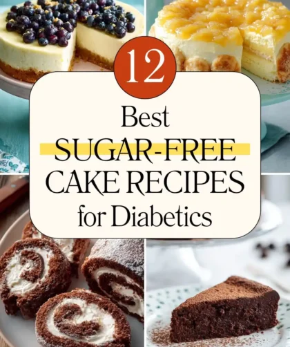 12 Best Sugar-Free Cake Recipes for Diabetics