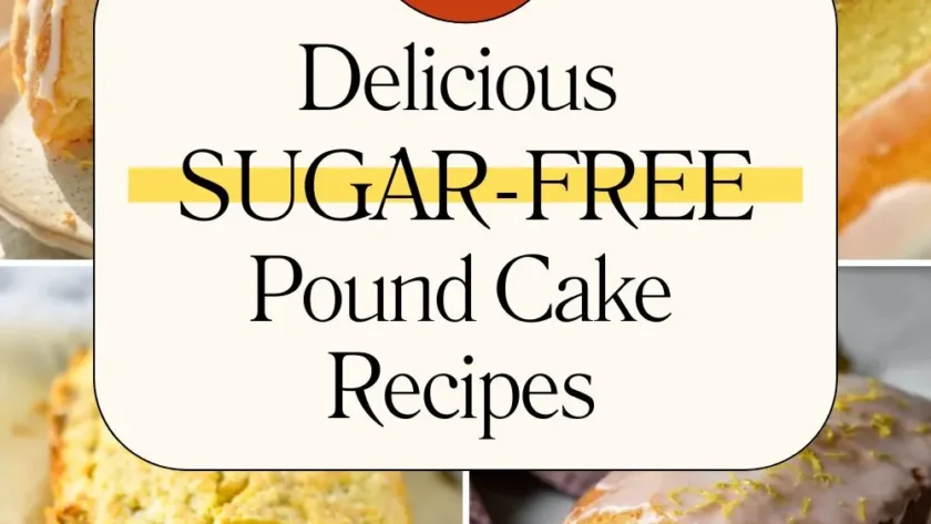 7 Delicious Sugar-Free Pound Cake Recipes
