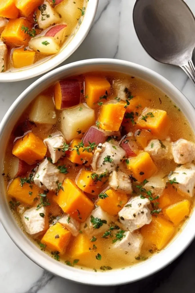 Butternut Turkey Soup