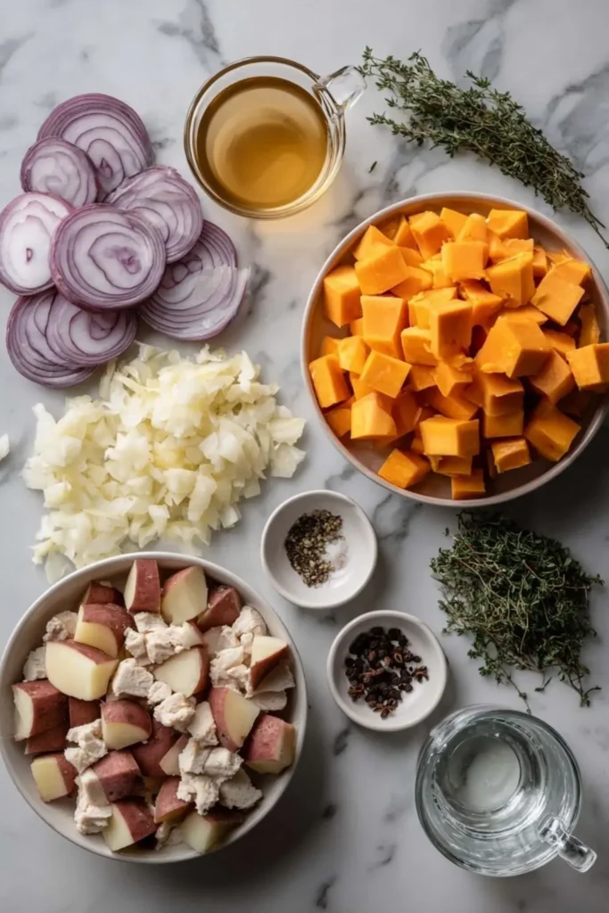 Butternut Turkey Soup