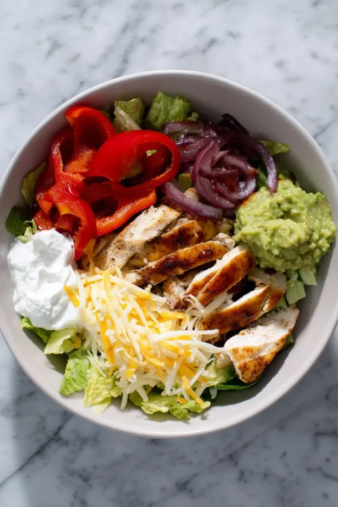 Pioneer Woman Chicken Fajita Salad Bowls Recipe