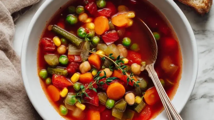 Hearty Vegetable Soup Recipe