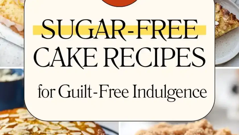 13 Sugar-Free Cake Recipes for Guilt-Free Indulgence
