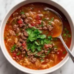 Mexican Cabbage Roll Soup