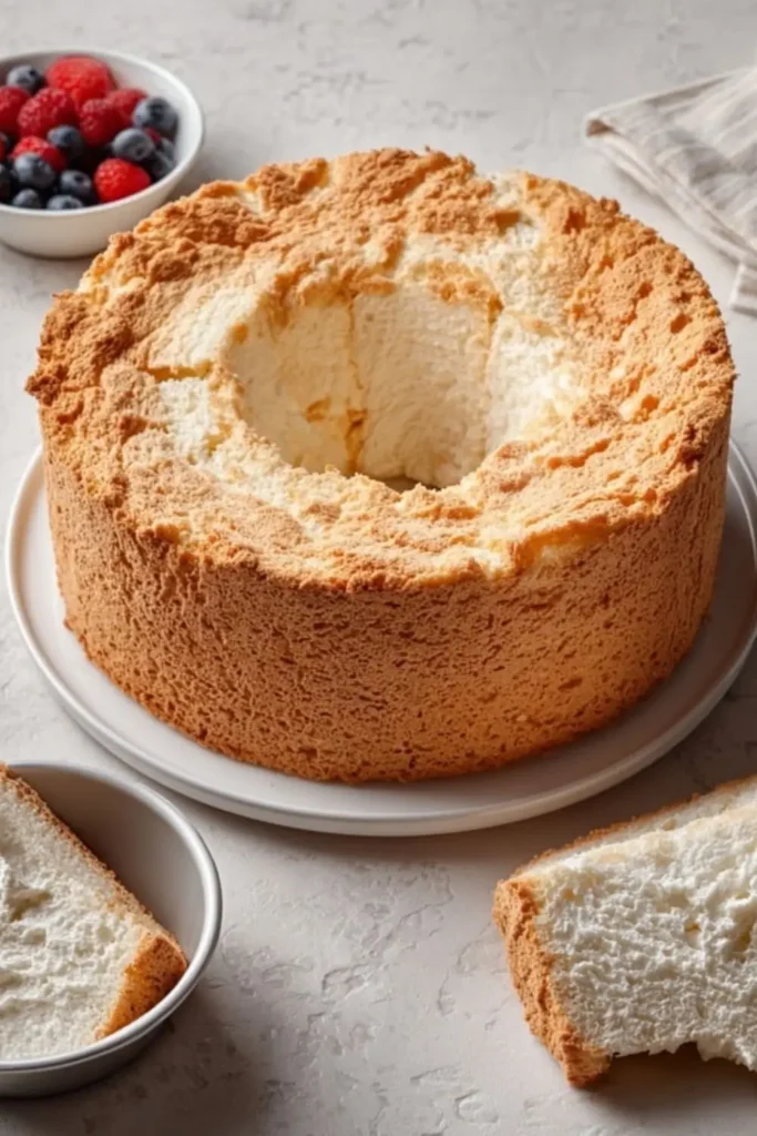 Sugar-Free Angel Food Cake Recipe