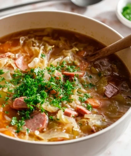 Low Carb Cabbage Soup Recipe