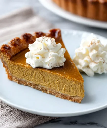Low Carb Pumpkin Pie Recipe
