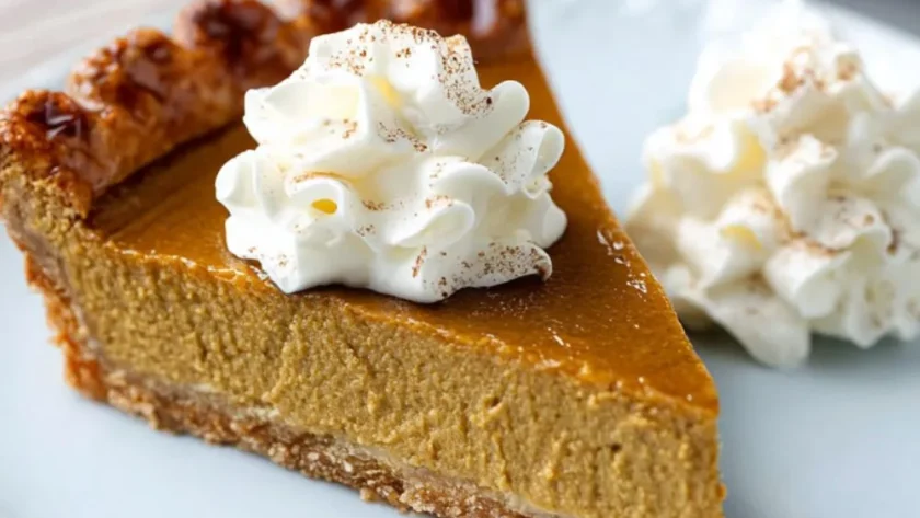 Low Carb Pumpkin Pie Recipe