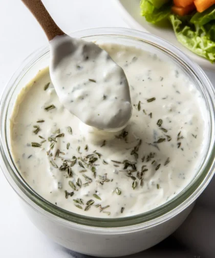Low Carb Ranch Dressing Recipe