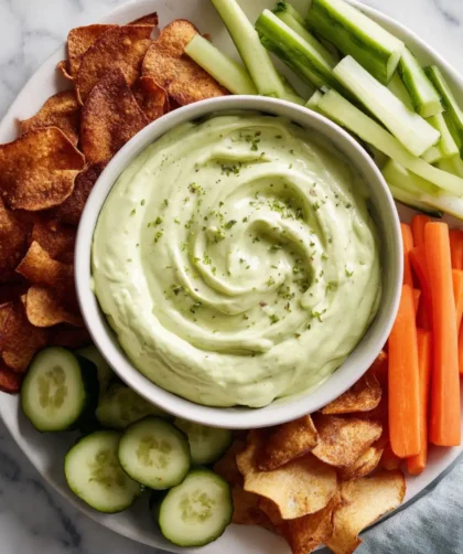 Pioneer Woman Creamy Avocado Ranch Dip
