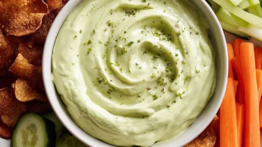 Pioneer Woman Creamy Avocado Ranch Dip