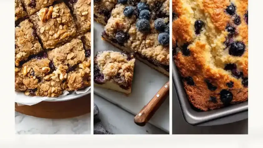 Sugar-Free Blueberry Coffee Cake Recipes